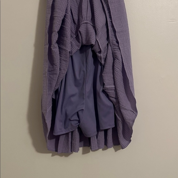 Purple Ruffled Dress - Picture 2 of 3